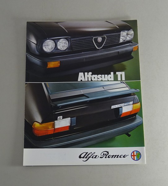 Prospekt / Broschüre Alfa Romeo Alfasud TI 1,3 / 1,5 Stand 05/1980