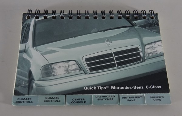 Owner´s Manual / Quick Tip Mercedes-Benz C-Class from 1995