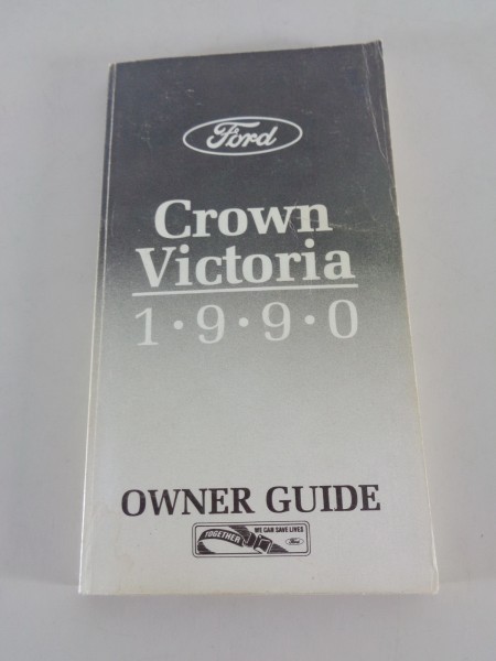Betriebsanleitung / Handbuch Ford Crown Victoria Stand 11/1989