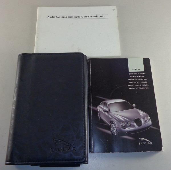 Owner's Manual + Wallet Jaguar S-Type edition 2004