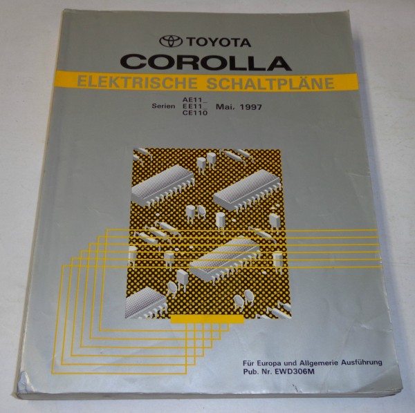 Werkstatthandbuch Elektrik Schaltpläne Toyota Corolla ab 05/1997