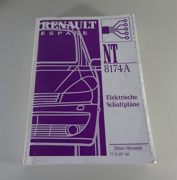 Werkstatthandbuch Elektrik / Elektrische Schaltpläne Renault Espace IV von 2002