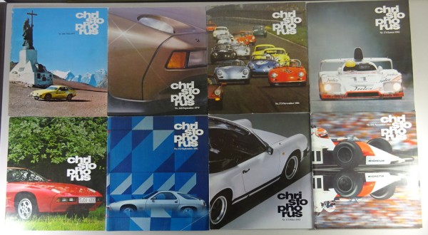 Porsche Christophorus - 23 Magazine - Nr: 146 / 154 / 160 / usw. Stand 1977-1990