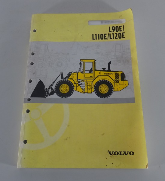 Betriebsanleitung / Handbuch Volvo Radlader L90E / L110E / L120E Stand 01/2006