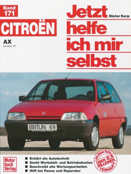 Reparaturanleitung Citroën AX - ab März 1987 - Jetzt helfe ich mir selbst