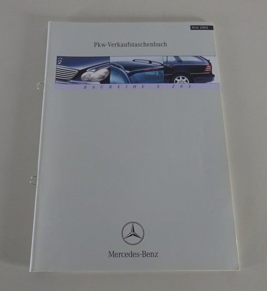 Verkaufstaschenbuch Mercedes-Benz C-Klasse / S203 T-Modell Stand 05/2002