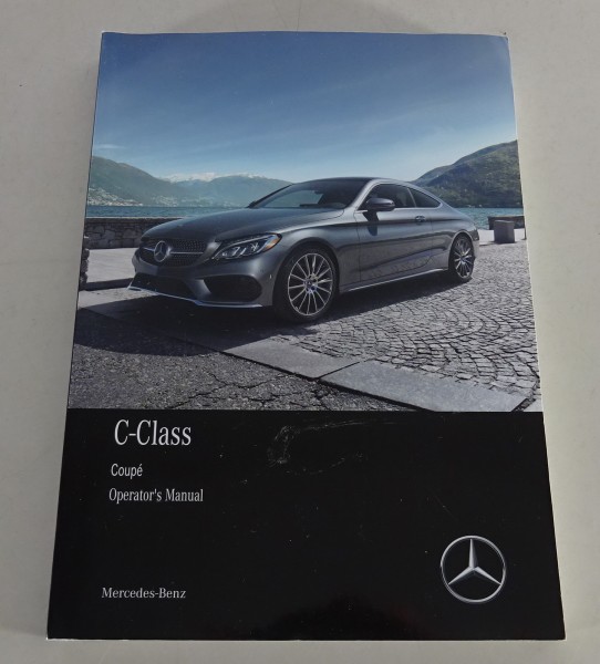 Owner's Manual / Handbook Mercedes C-Class Coupe C205 C 180 200 300 from 2018