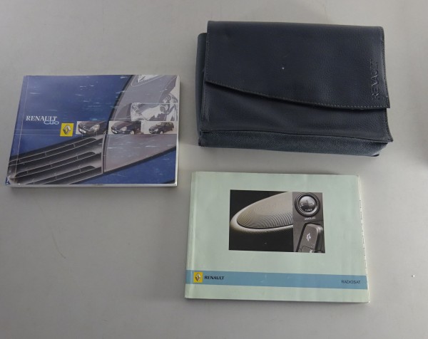 Bordmappe + Betriebsanleitung / Handbuch Renault Clio II von 2003