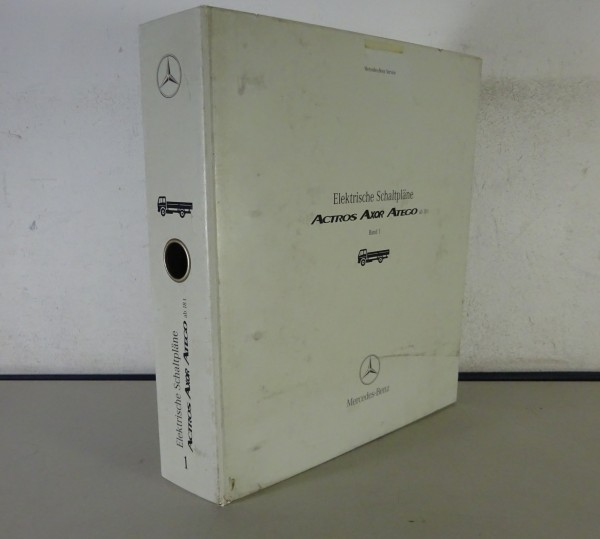 Elektrische Schaltpläne Mercedes LKW Actros / Axor / Atego Band 1 Stand 2001