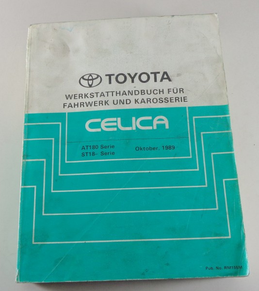Werkstatthandbuch Toyota Celica AT180 / ST 182, 184, 185 Stand 10/1989