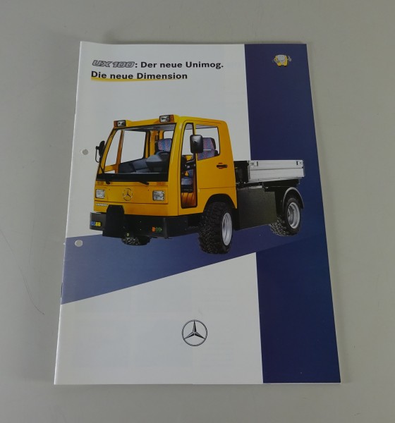 Prospekt / Broschüre Mercedes-Benz Unimog UX 100 Stand 06/1996