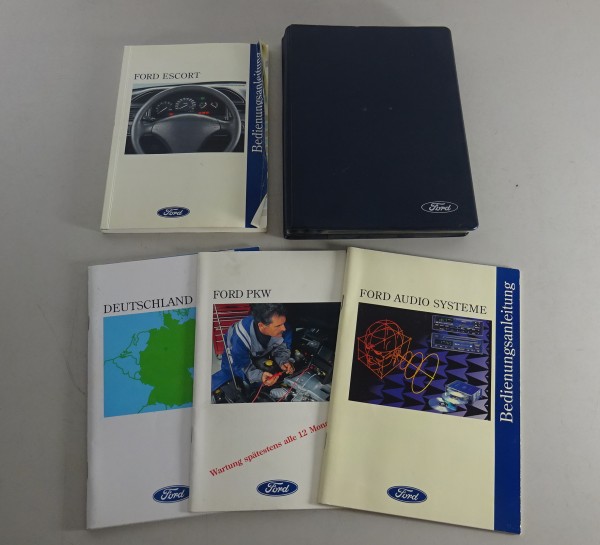 Bordmappe + Betriebsanleitung / Handbuch Ford Escort ´93 Stand 11/1994