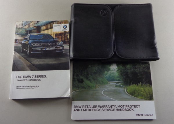 Owner's Manual + Wallet BMW 7-Series G11 / G12 from 11/2016