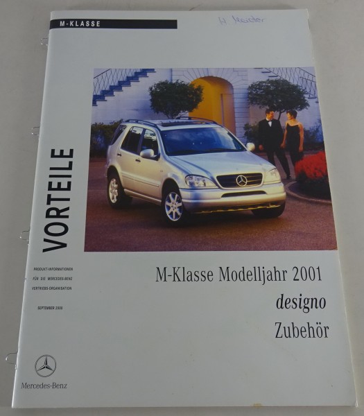 Vorteile Mercedes-Benz M-Klasse W 163 Stand 09/2000