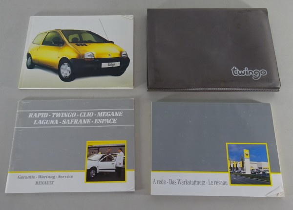 Bordmappe + Betriebsanleitung Renault Twingo Stand 1997