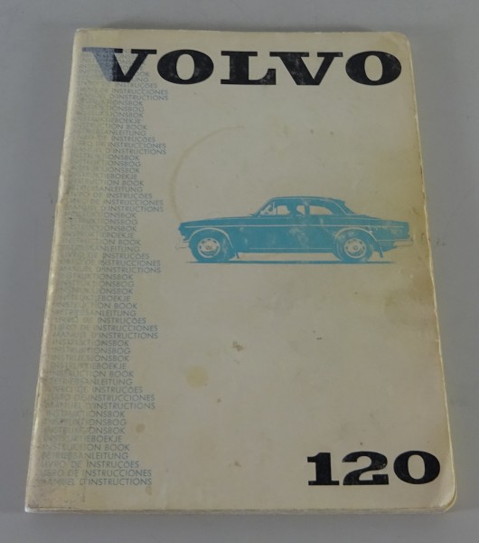 Betriebsanleitung / Handbuch Volvo Amazon P120 Stand 10/1968 - original