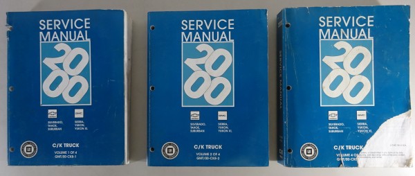 Workshop Manual Chevrolet Silverado, Suburban / GMC Sierra, Yukon Stand 03/2000