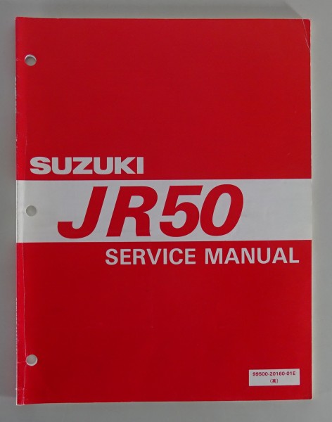 Workshop Manual / Service Manual Suzuki JR 50 Kids Bike Cross from 09/1996