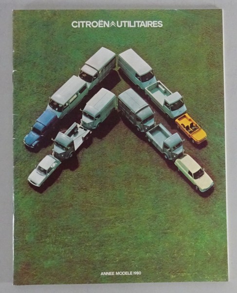 Prospekt / Broschüre Citroen Lieferwagen Stand 1980 französisch