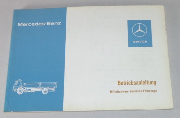 Betriebsanleitung Mercedes Benz LKW 1413 / 1417 / 1613 / 1617 von 06/1975