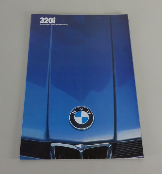 Prospectus / Brochure BMW 3 Series E21 320i US-Model from 01/1982