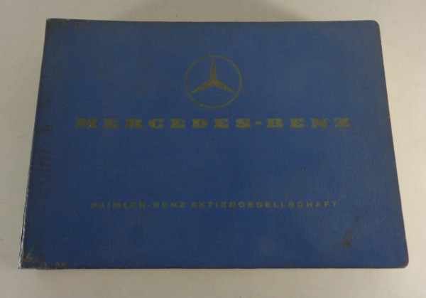 Teilekatalog Mercedes Benz Typ LP / LAP 323 / 710 Ausgabe B Stand 10/1964