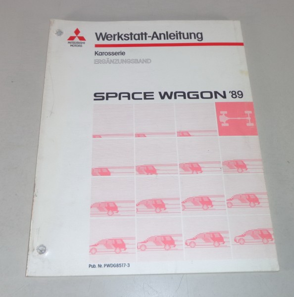 Werkstatthandbuch Mitsubishi Space Wagon Nachtrag Modelljahr 1989