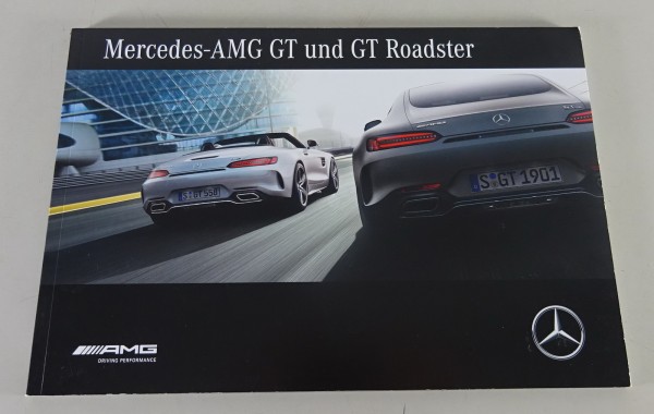 Prospekt Mercedes-Benz AMG GT Coupé C190 & Roadster Typ R190 Stand 04/2017