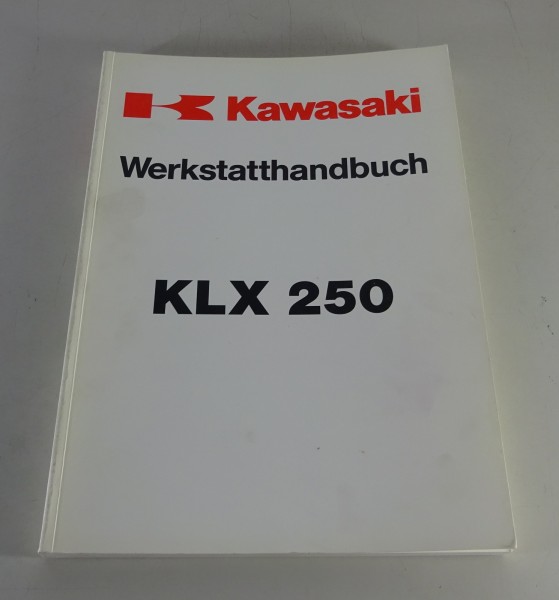 Werkstatthandbuch / Workshop Manual Kawasaki KLX 250 Stand k.A.