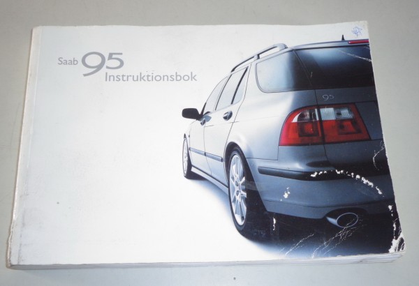 Instruktionsbok Saab 9-5 av 2001