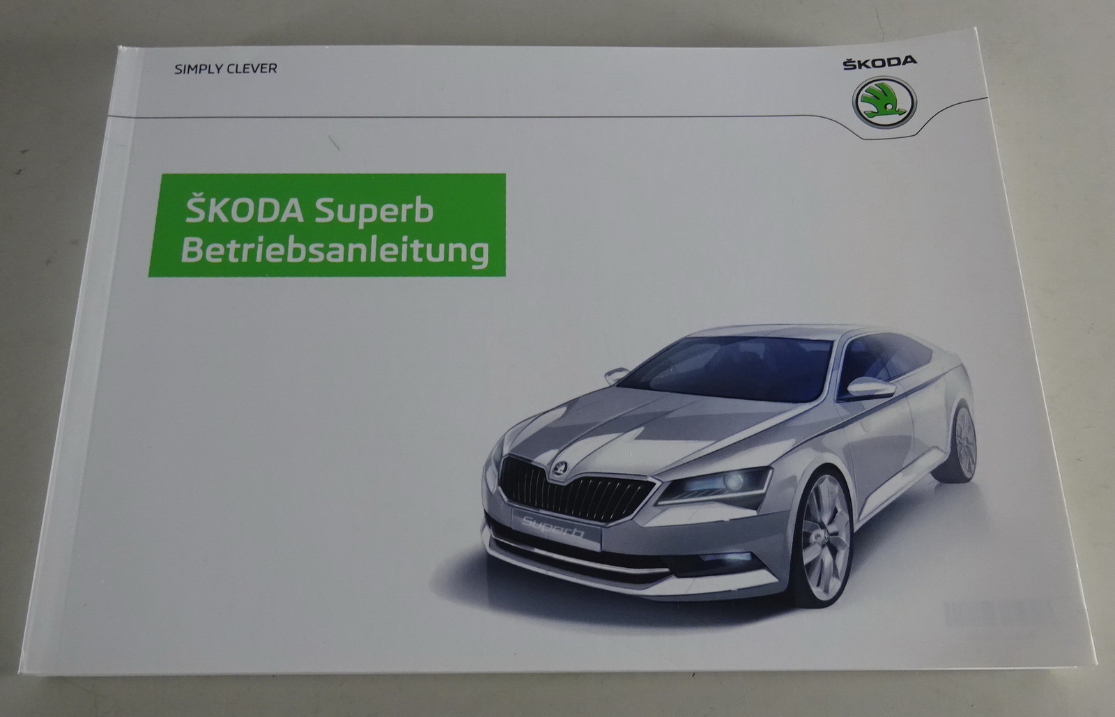 Škoda Superb III (3V) Bedienungsanleitung als PDF