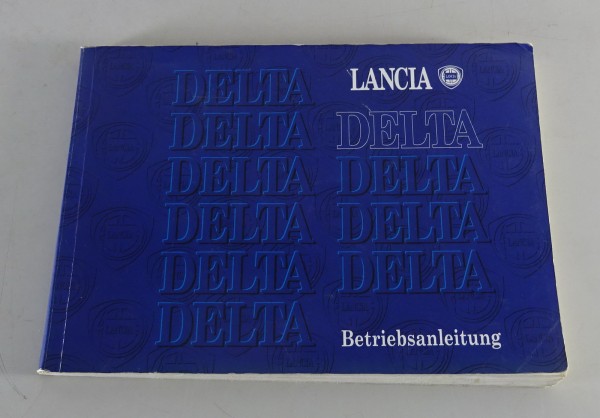 Betriebsanleitung / Handbuch Lancia Delta GT + HF turbo Stand 07/1991