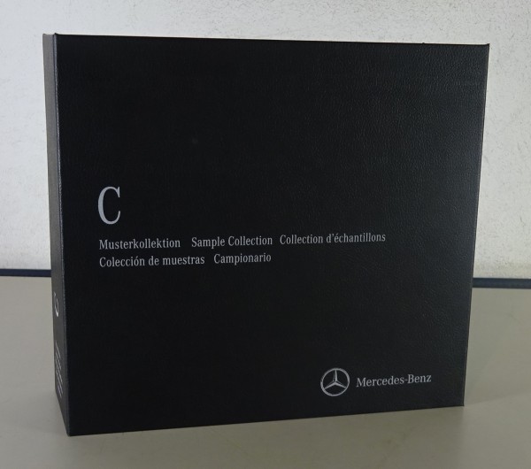 Farben & Polstermappe Mercedes-Benz C-Klasse W205, S205, A205 C205 Stand 2018