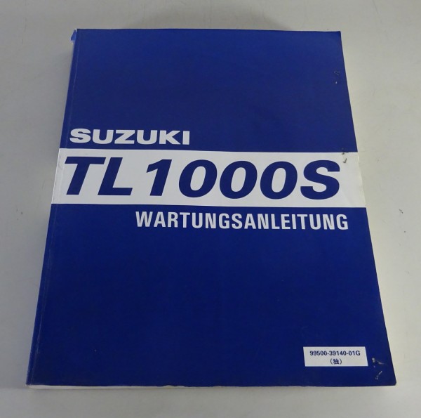 Werkstatthandbuch / Wartungsanleitung Suzuki TL 1000 S Stand 03/1997