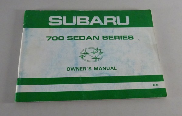 Betriebsanleitung / Handbuch Subaru Rex KA / Sherpa / 700 / Dino 1982