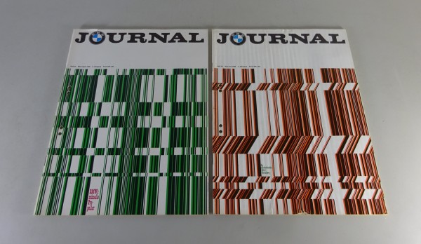 Magazin - BMW Journal 2 Hefte u. a. mit BMW Neue Klasse/ 2002/ 1600 '03-06 1968