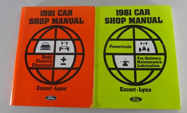 Werkstatthandbuch Ford Escort (USA) + EXP / Mercury Lynx + LN7 Mj. 1981