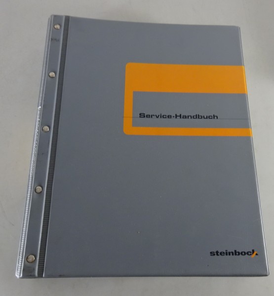 Betriebsanleitung /Werkstatthandbuch Steinbock Boss Gabelstapler WA10 von 02/01