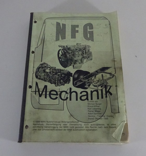 Produktvorstellung MAN LKW NFG Mechanik Stand 10/1999