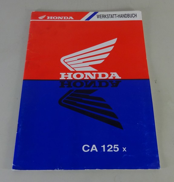 Werkstatthandbuch Ergänzung Honda CA 125 Rebel