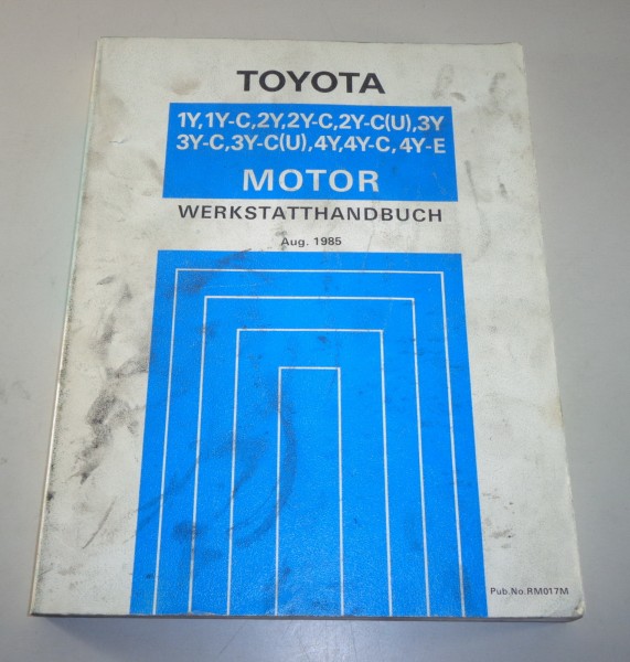 Werkstatthandbuch Toyota Motor Hilux Hiace Corona Liteace Dyna / 100 St. 08/1985