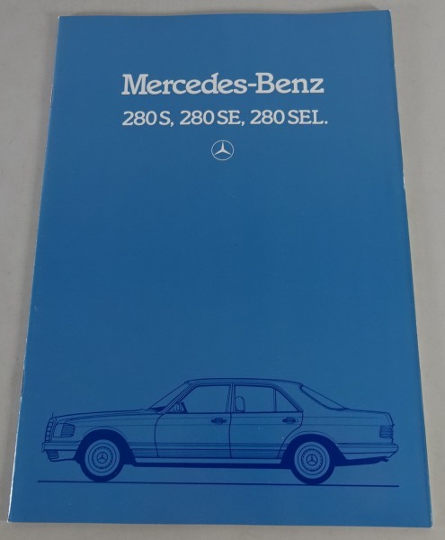 Prospekt / Broschüre Mercedes-Benz W 126 280 S / 280 SE / 280 SEL Stand 06/1983