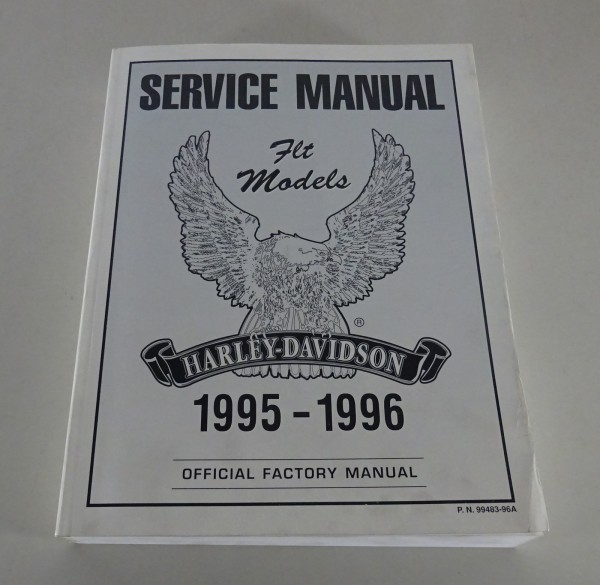 Workshop manual Harley Davidson FLT models 1995 - 1996 from 04/1997