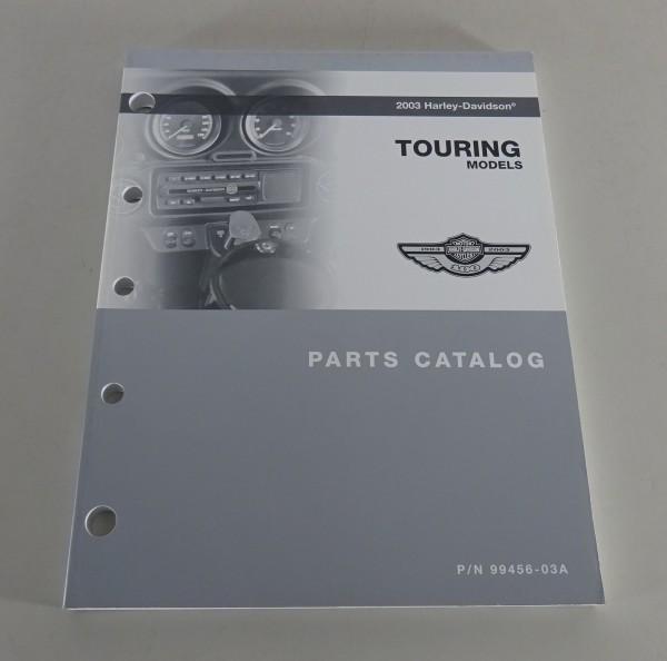 Parts catalog / Spare parts list Harley Davidson Touring Models '03 from 11/2002