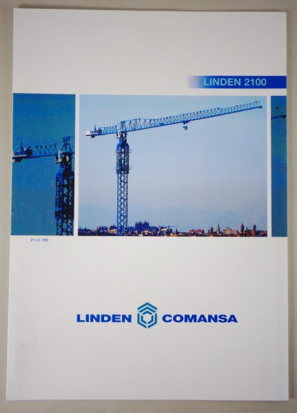 Brochure /pamphlet Linden 2100 printed 03/2004