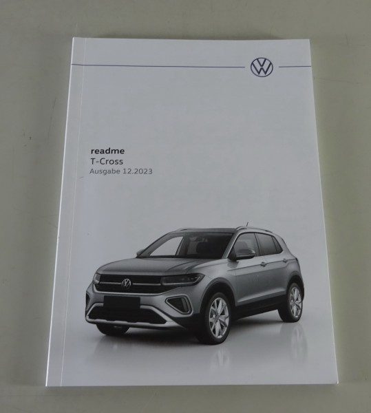Kurzanleitung / Handbuch / readme VW T-Cross Stand 12/2023
