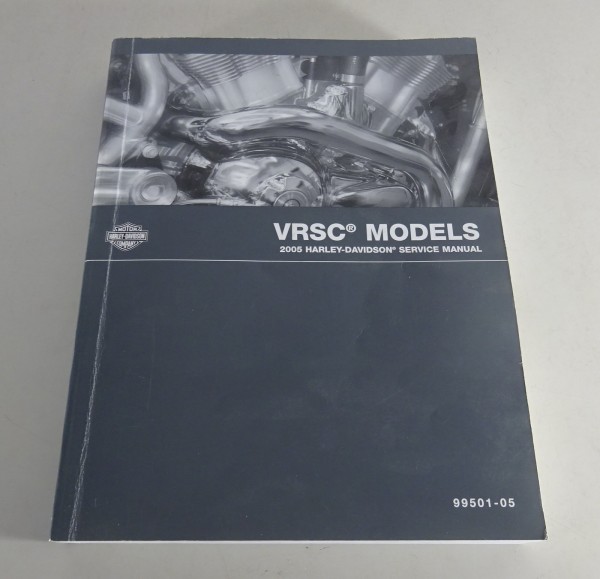 Workshop manual Harley Davidson V-Rod VRSC Models 2005 from 07/2004