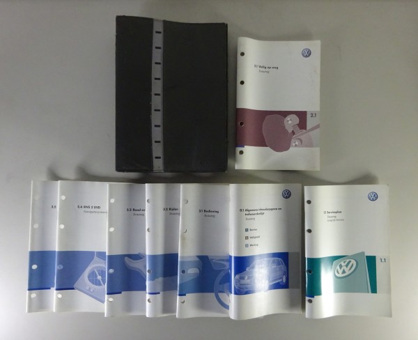 Map aan boord + Handleiding / Logboek VW Touareg I Typ 7L van 05/2005