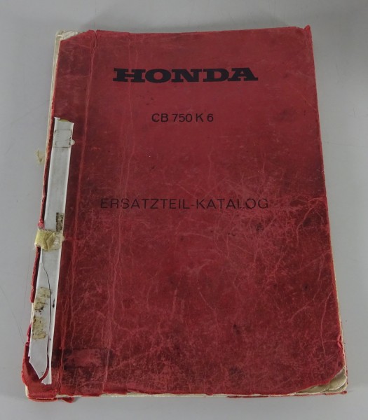 Teilekatalog / Ersatzteilliste Honda CB 750 K 6