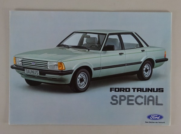 Prospekt / Brochure Ford Taunus TC80 von 09/1981